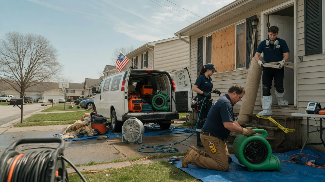 Water Damage Restoration in Shannon, IL near me
